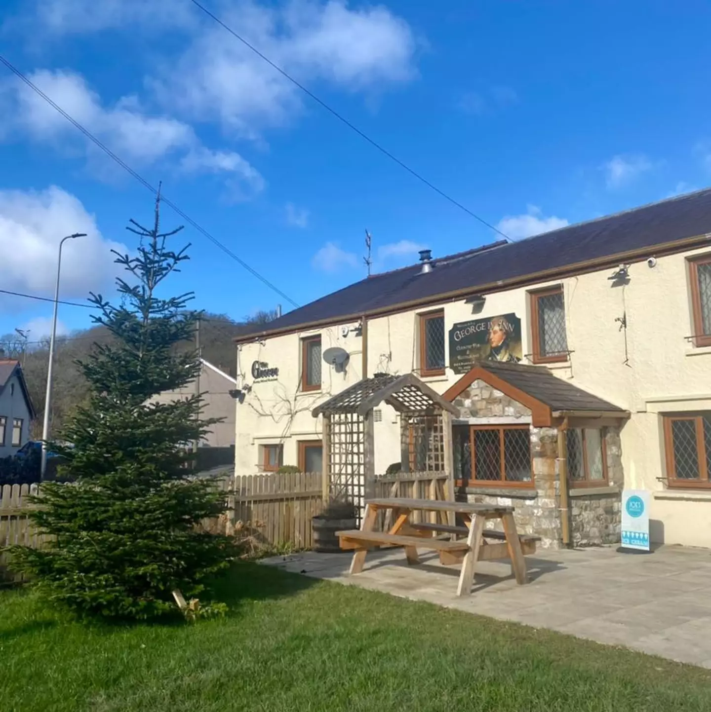 The George IV Inn in Powys, Wales.