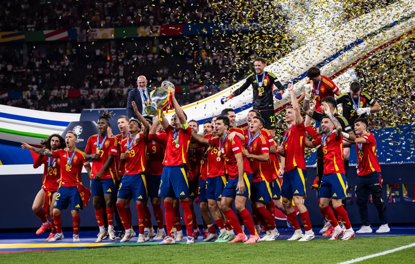 Spain outclassed England on the pitch. (Marvin Ibo Guengoer - GES Sportfoto/Getty Images)