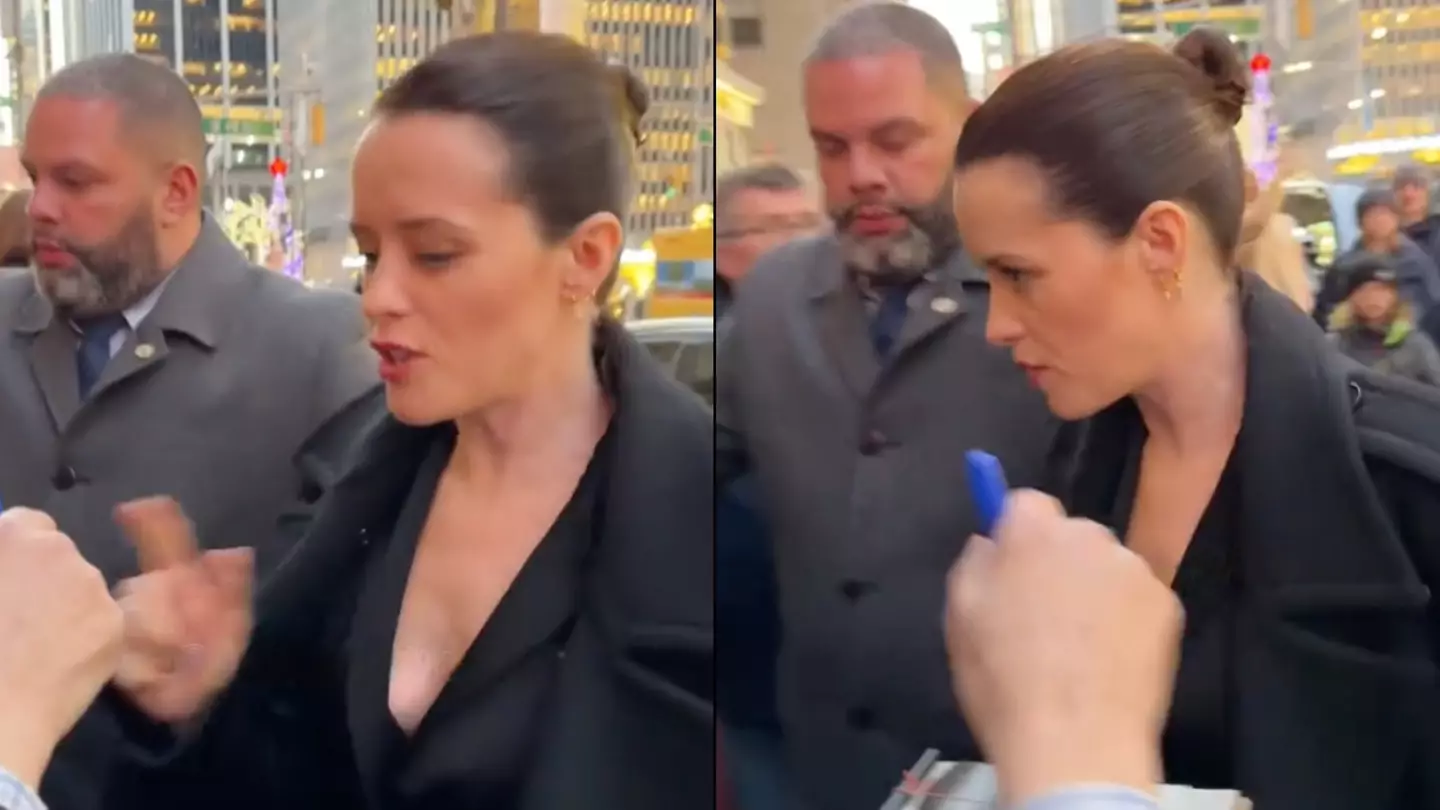 Fans think they know why actor Claire Foy refuses to sign fan’s autograph in blue ink