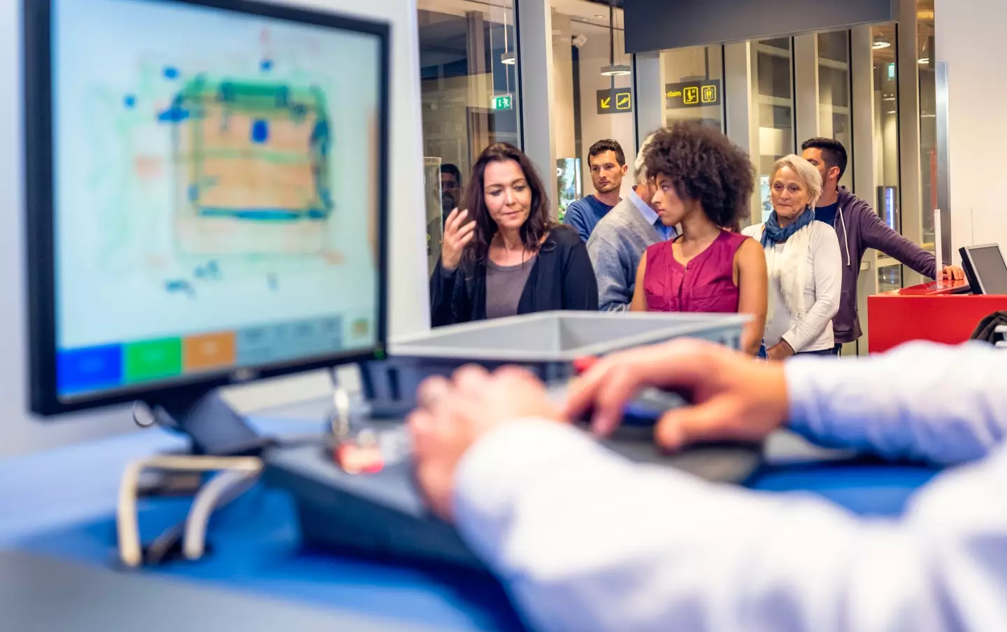 It seems airport security don't take kindly to slime either (Getty stock photo)