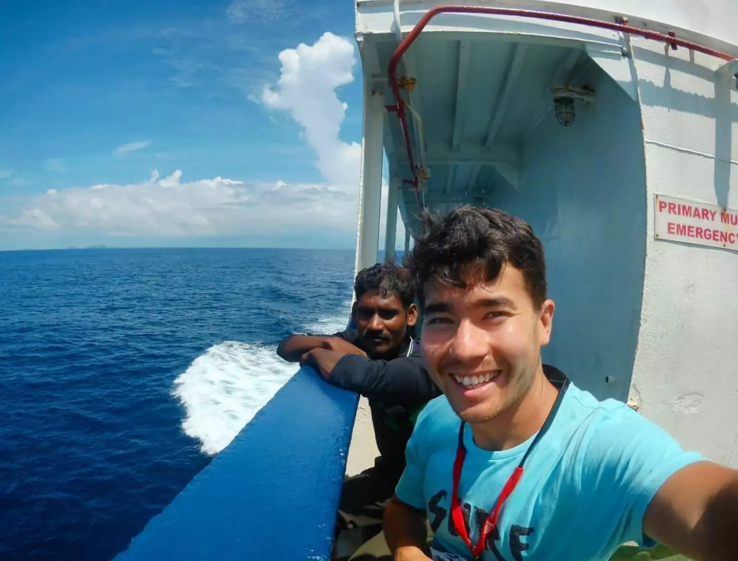 John Allen Chau posted a smiling selfie on Instagram just weeks before the tribe killed him (Instagram/@johnachau)