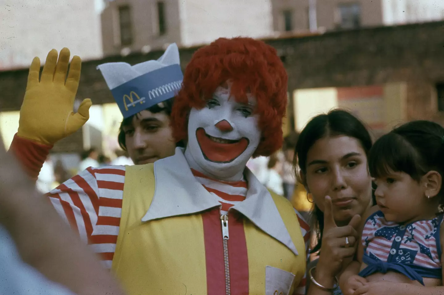 An old school Ronald McDonald from 1976 (Smith Collection/Gado/Getty Images)