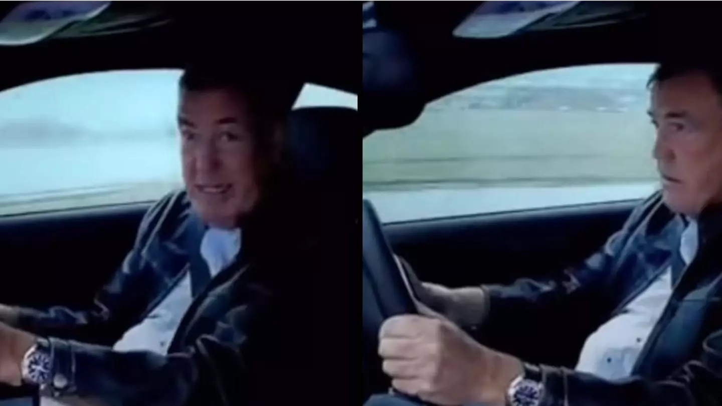 People can’t believe how casual Jeremy Clarkson is when losing control of car at 120mph