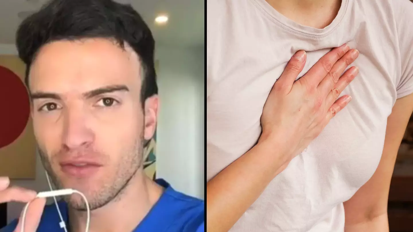 Doctor explains what those random chest pains you get are