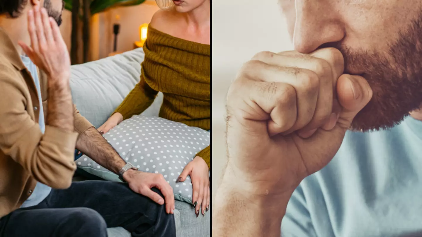 Body language expert explains what clearing your throat before talking really means