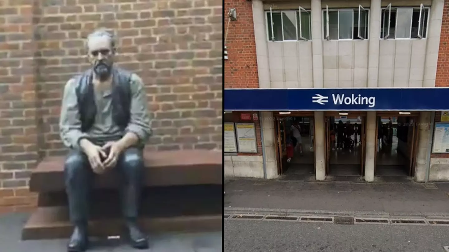 Train station staff alerted to ‘unwell man’ that was actually just a statue