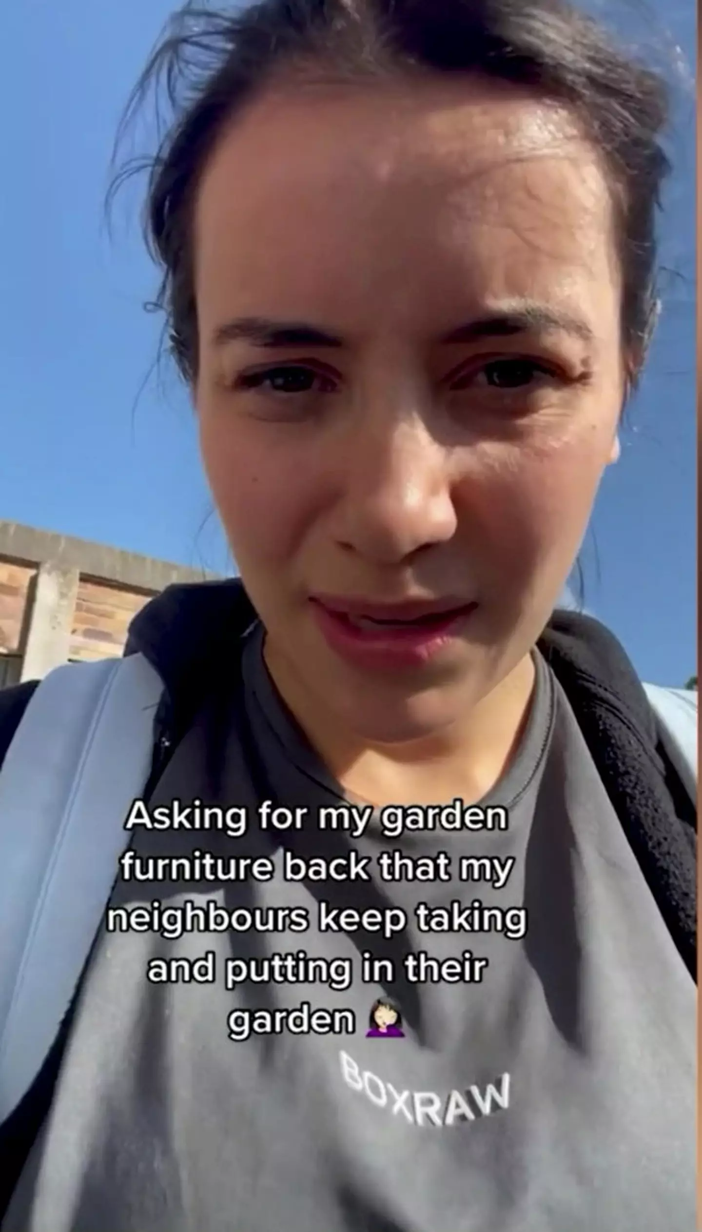 Lia Hatzakis noticed her recently purchased garden table set was missing two chairs.