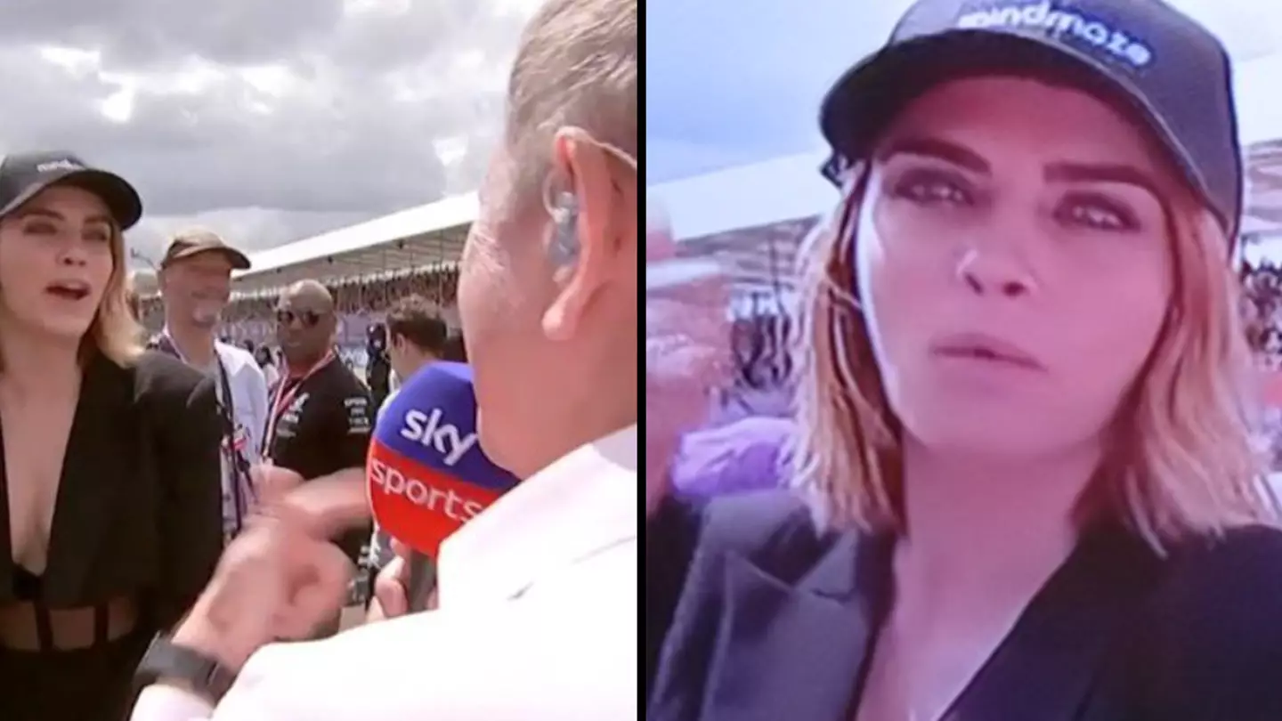 Cara Delevingne breaks silence after awkward Martin Brundle F1 grid snub