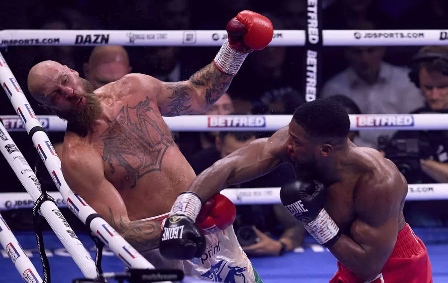 Joshua knocked out Robert Helenius in his most recent fight.