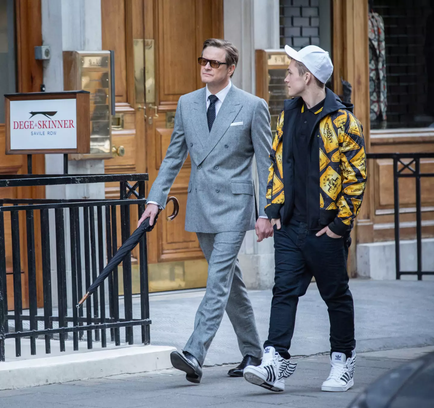 Charles' bodyguard has been likened to Kingsman.