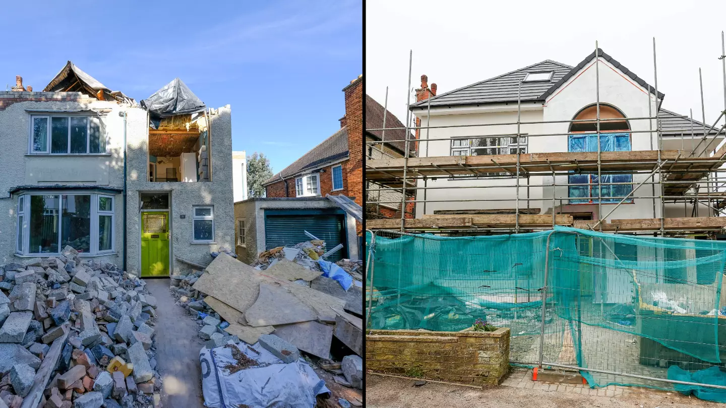 Neighbours still fuming over state of house knocked down by builder over unpaid bill