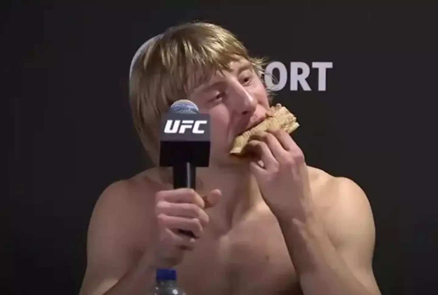 It's no secret that the UFC legend loves his food.