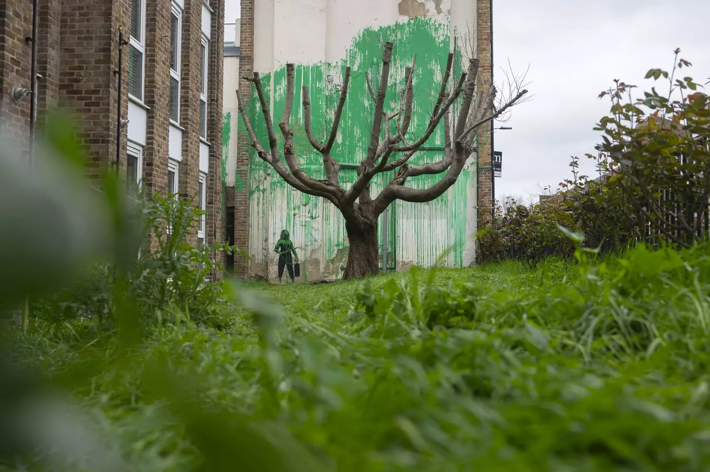 Banksy has claimed the Finsbury Park mural.