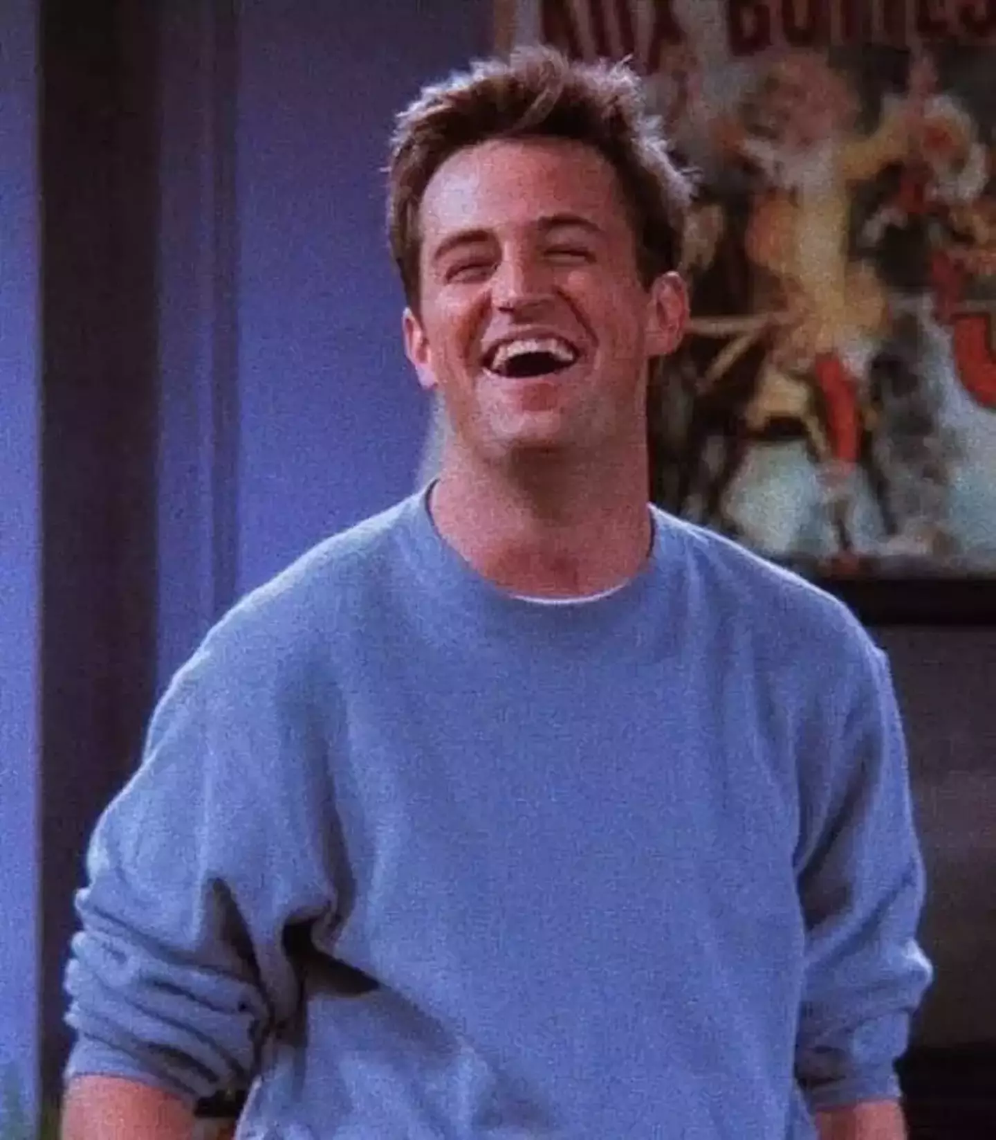 The star played Chandler Bing on Friends.