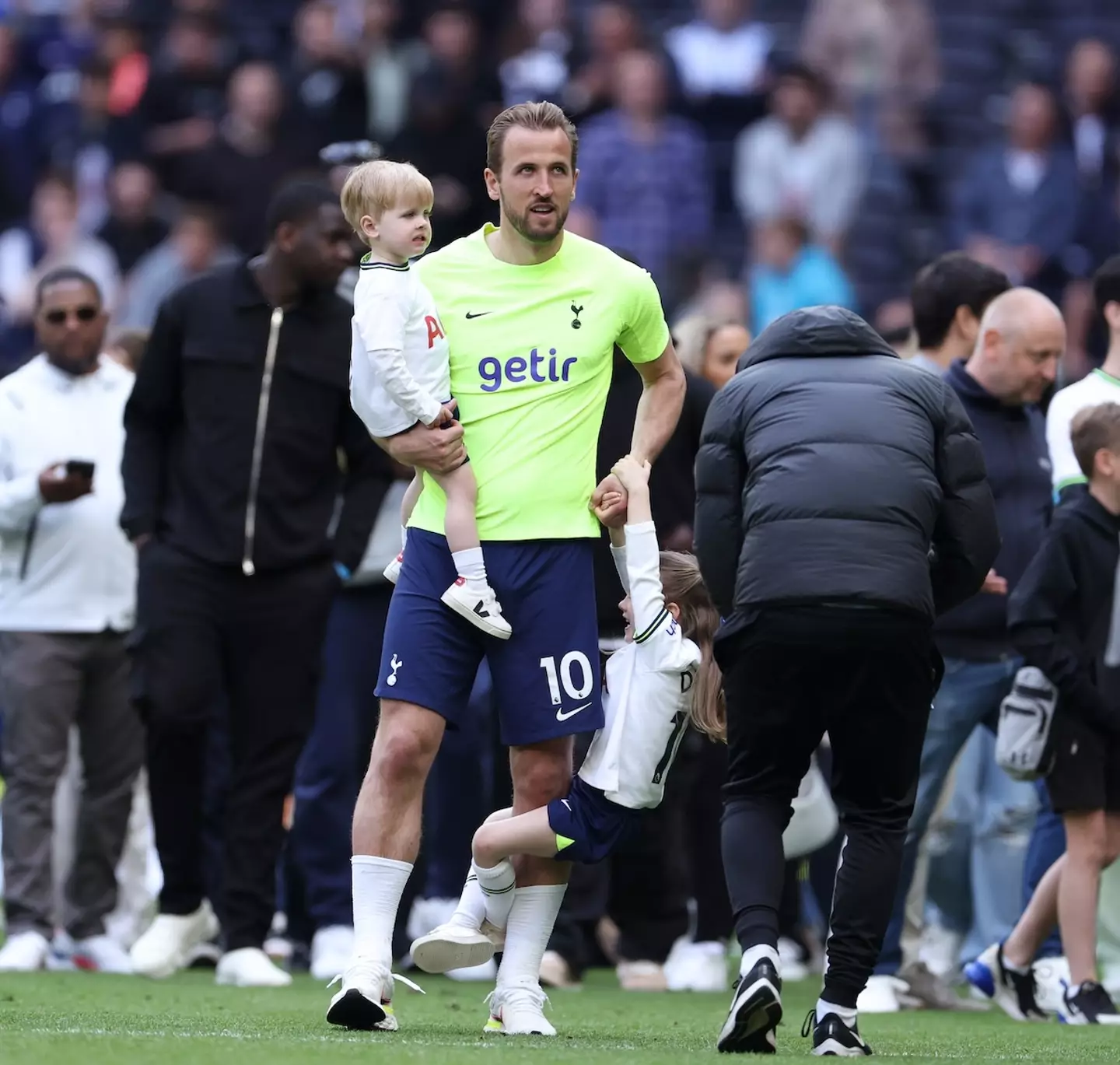 Kane moved to Bayern from Spurs in the Summer. (Richard Heathcote/Getty Images)