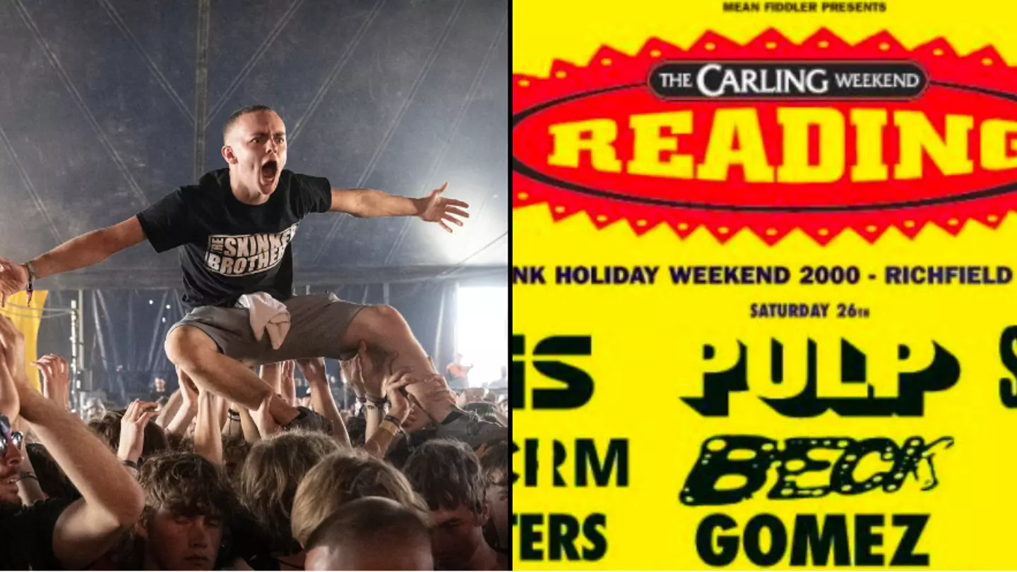 People can't get over Reading And Leeds Fest 2000 line-up compared to this year