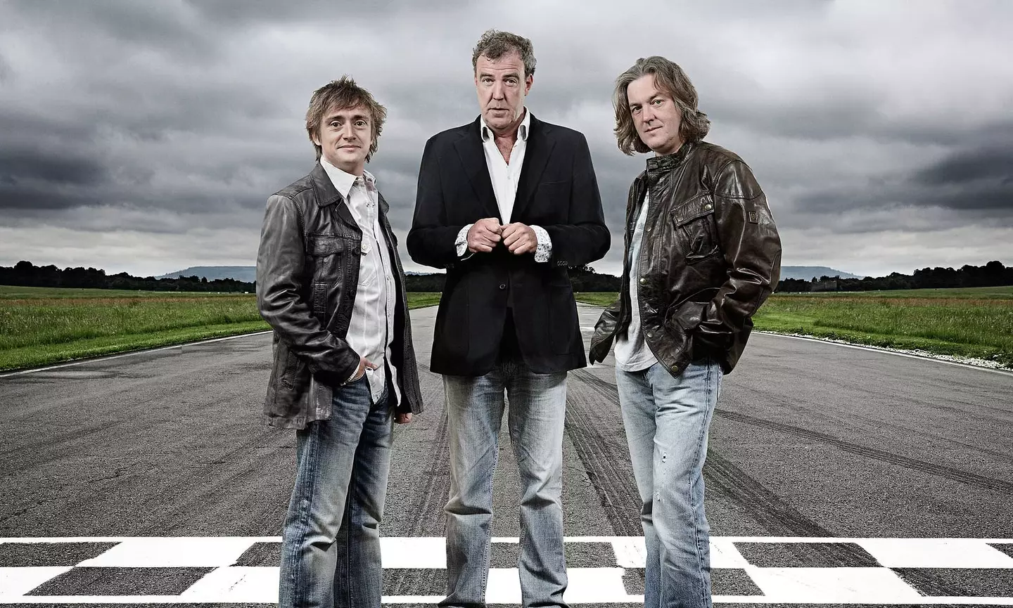 The three left Top Gear in 2015.