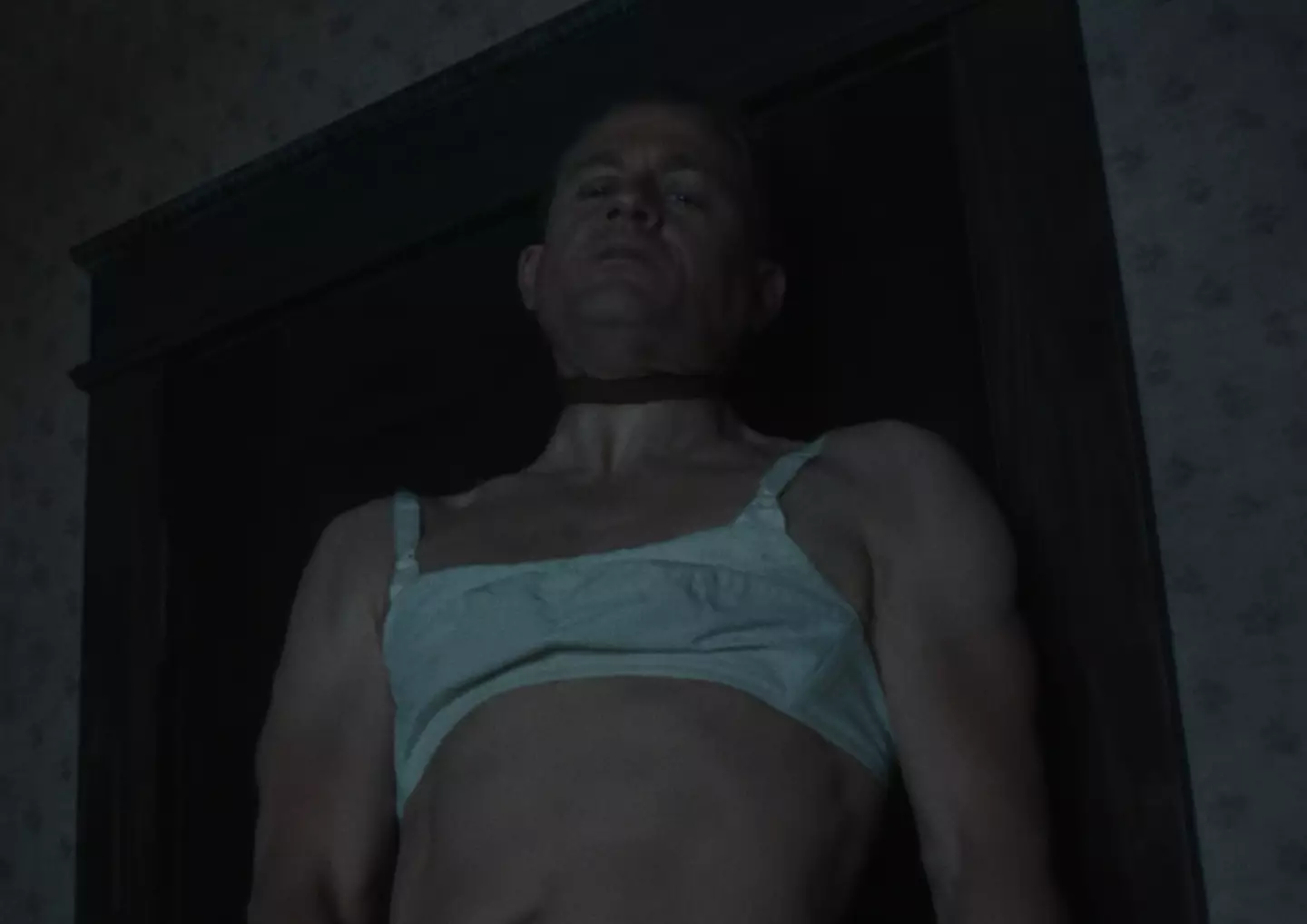 The show opens with Ed Gein masturbating in his mother's underwear (Netflix)