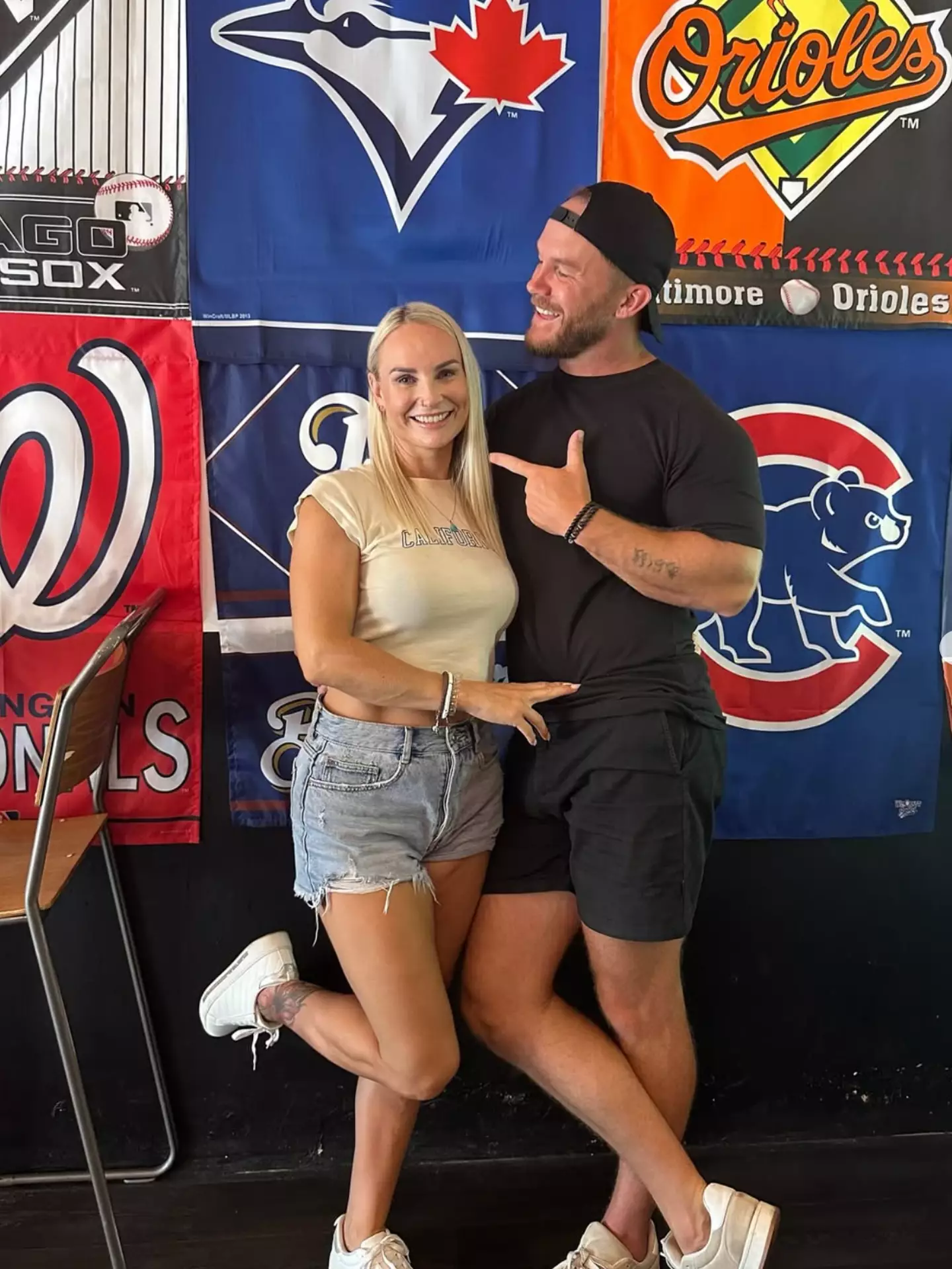 The couple remain committed to each other but share things in the bedroom (jemanddaz/Instagram)