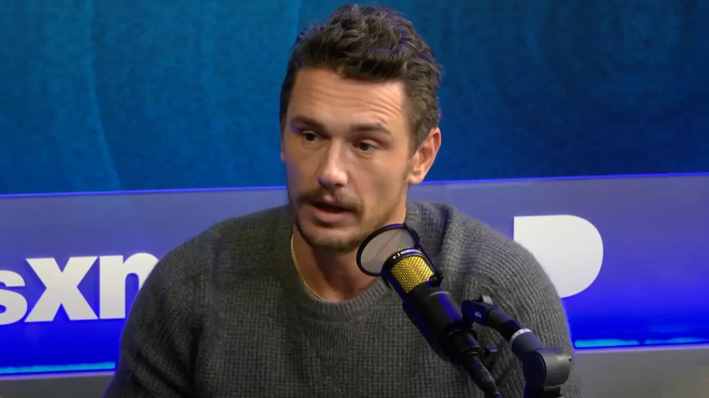 Franco was 'cast out' of Hollywood, and is this year starring in his first film since 2019 (SiriusXM)