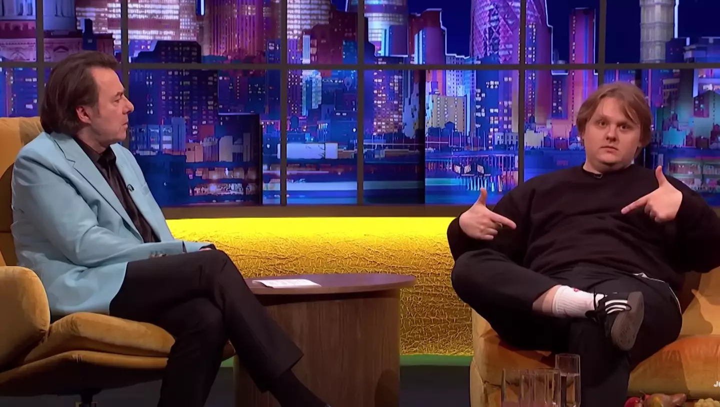 Capaldi pointing at his d**k.