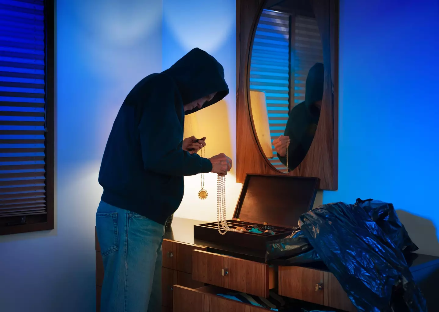 He has a few tips for those who want to minimise the chances of being burgled (