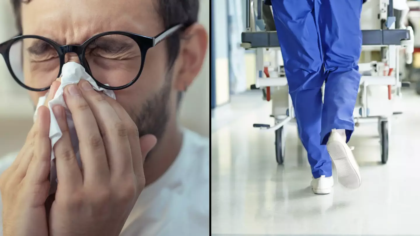 'Tidal wave' of cases hitting UK hospitals as Brits face 'quad-demic' of brutal illnesses