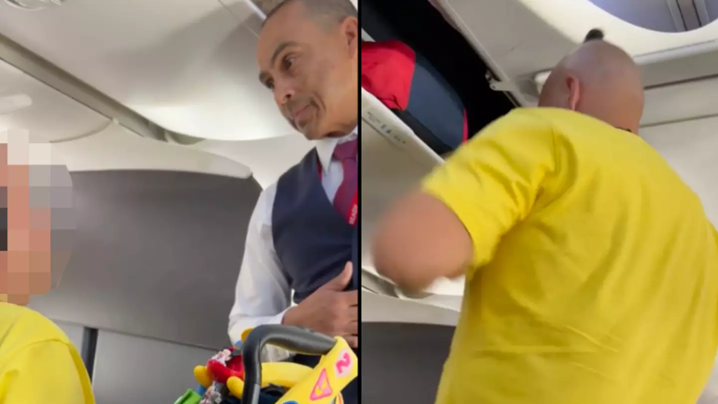 Man allegedly kicked off flight after complaining there’s not enough room for his bag in overhead locker