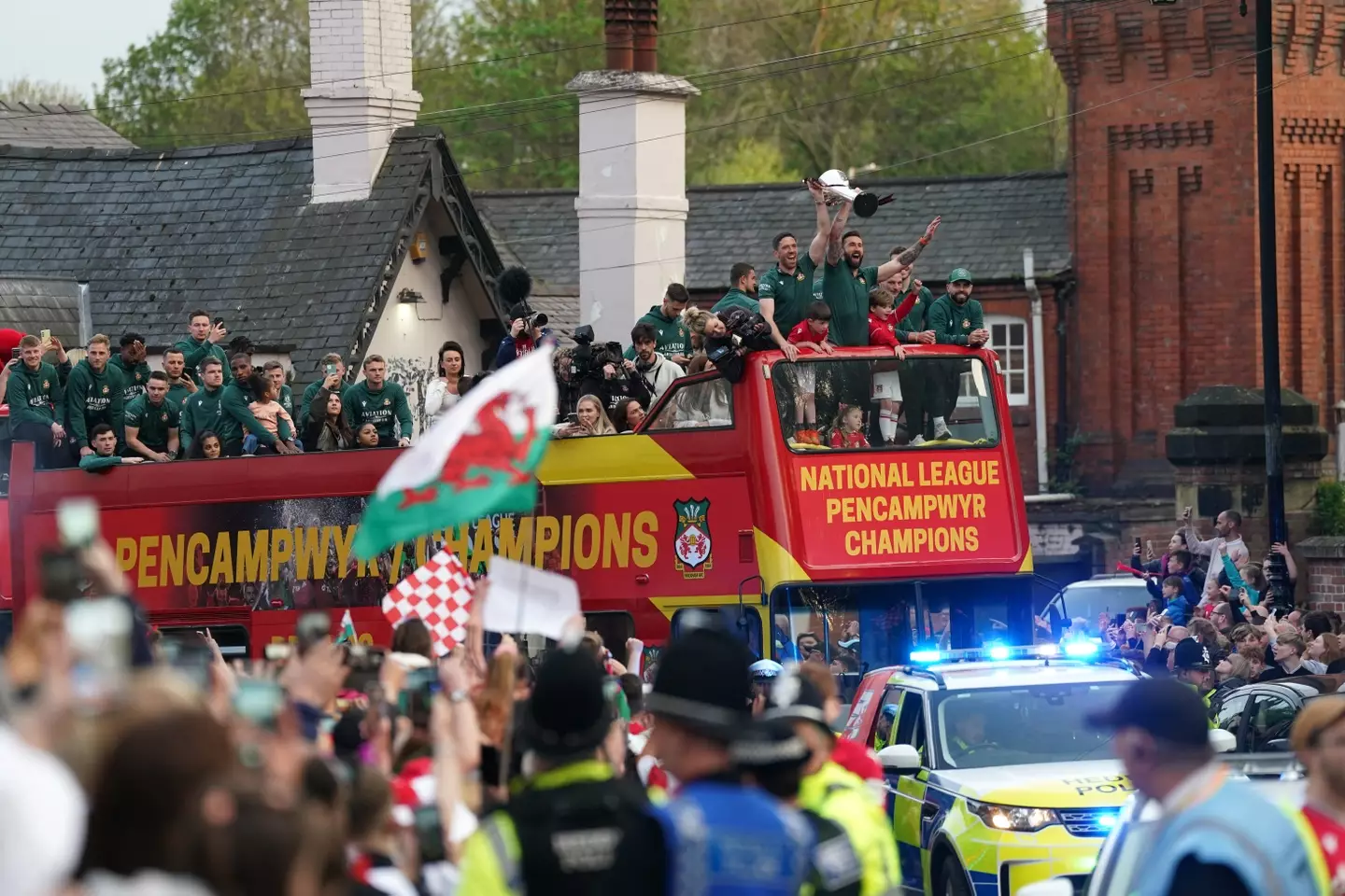 Not everyone enjoyed the club's open-top parade this week.