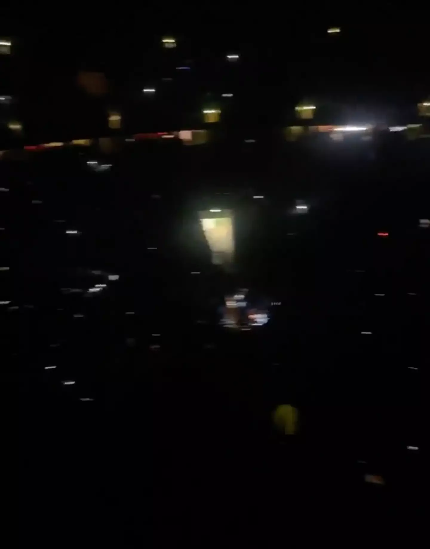 Sam Smith's fans were plunged into darkness during their concert in Manchester.
