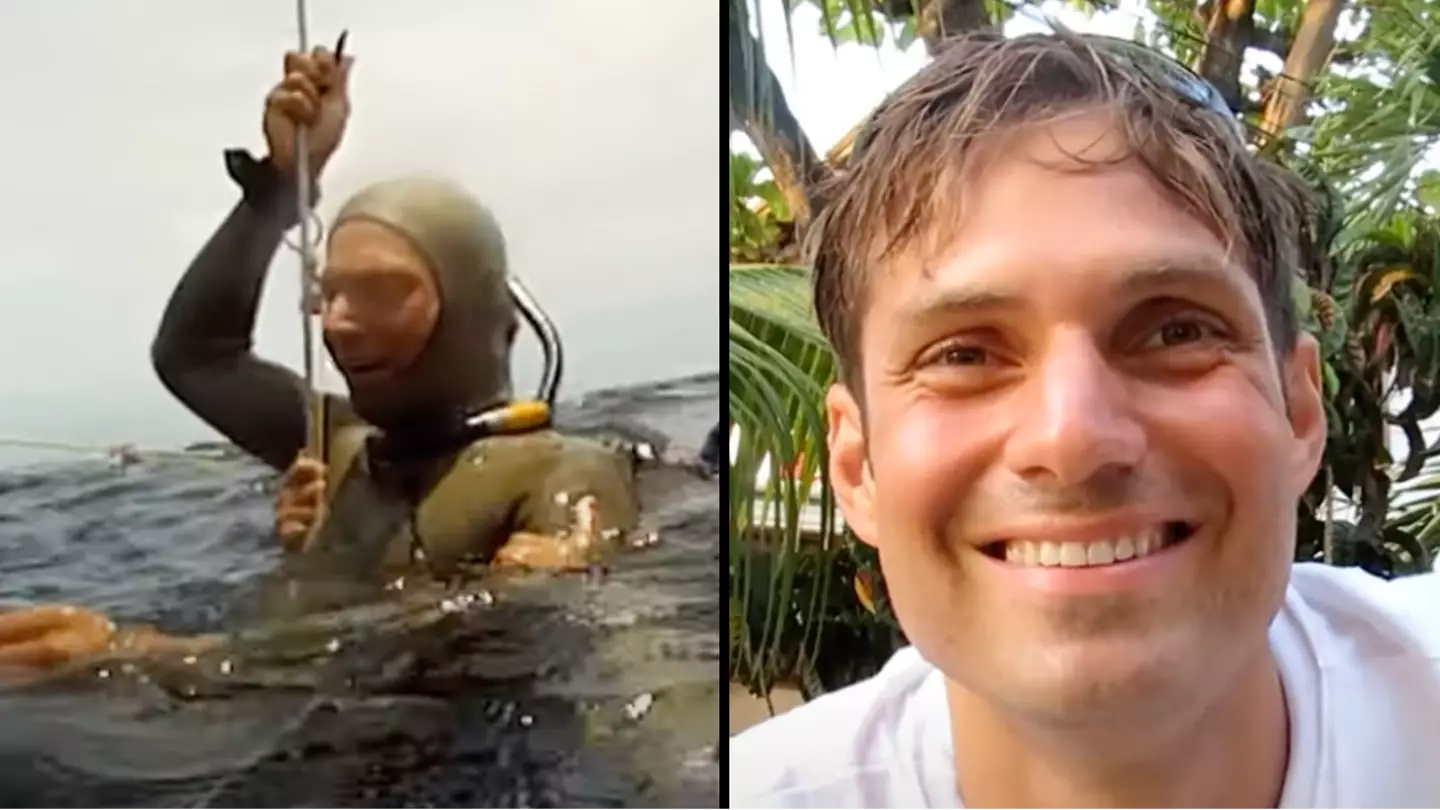 Tragic story of freediver who died after resurfacing while attempting record