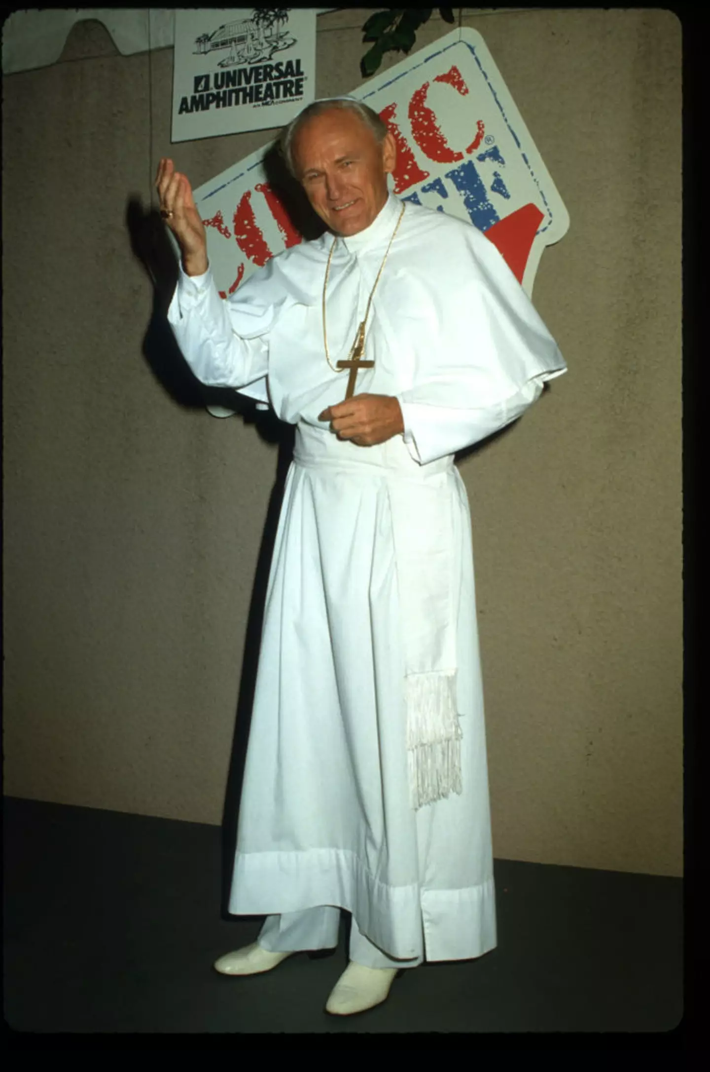 Gene Greytak became known for having a strong facial resemblance to Pope John Paul II (Laura Luongo/Liaison)