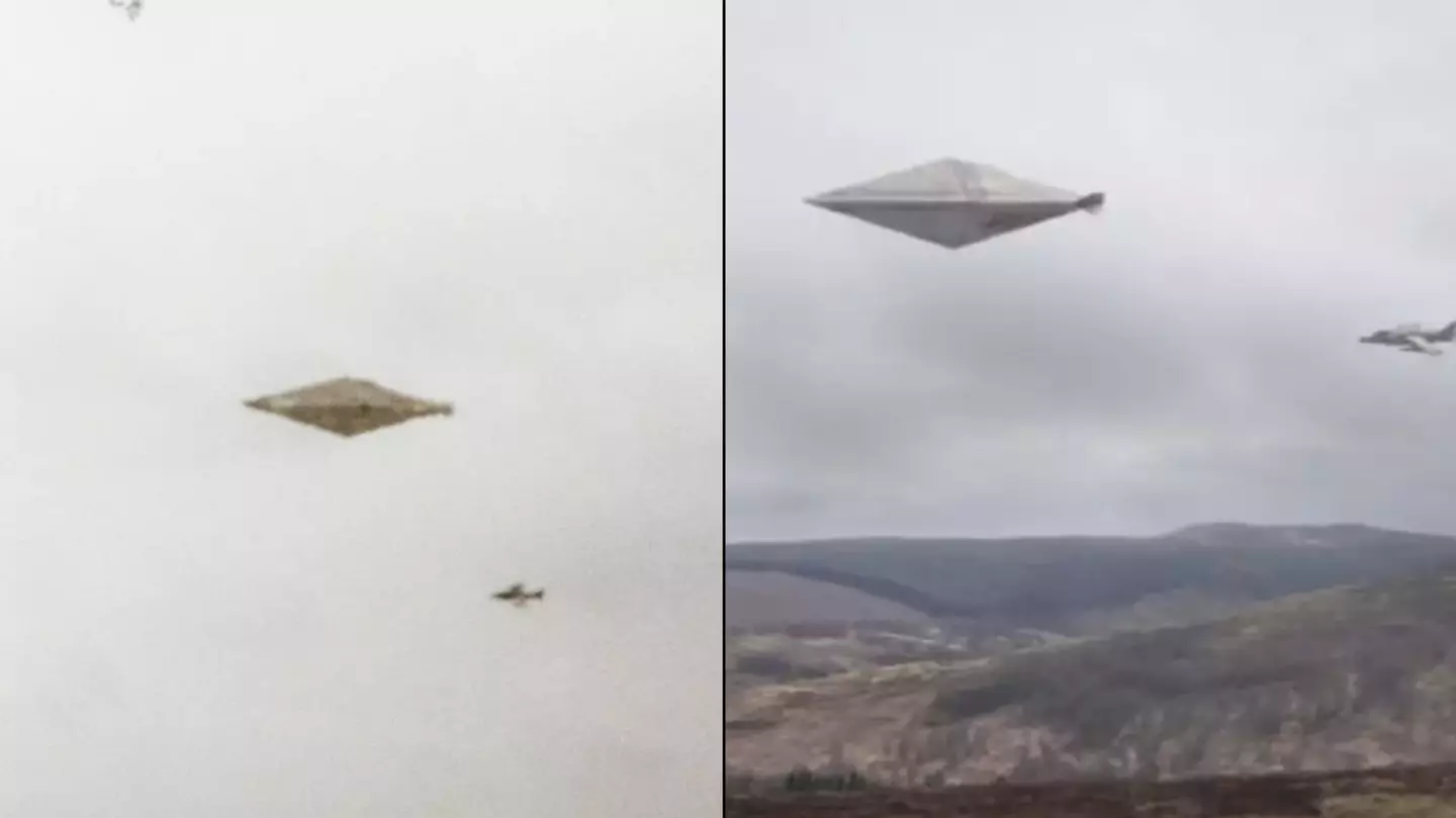 'World’s clearest UFO photo' taken in UK was hidden from public for years