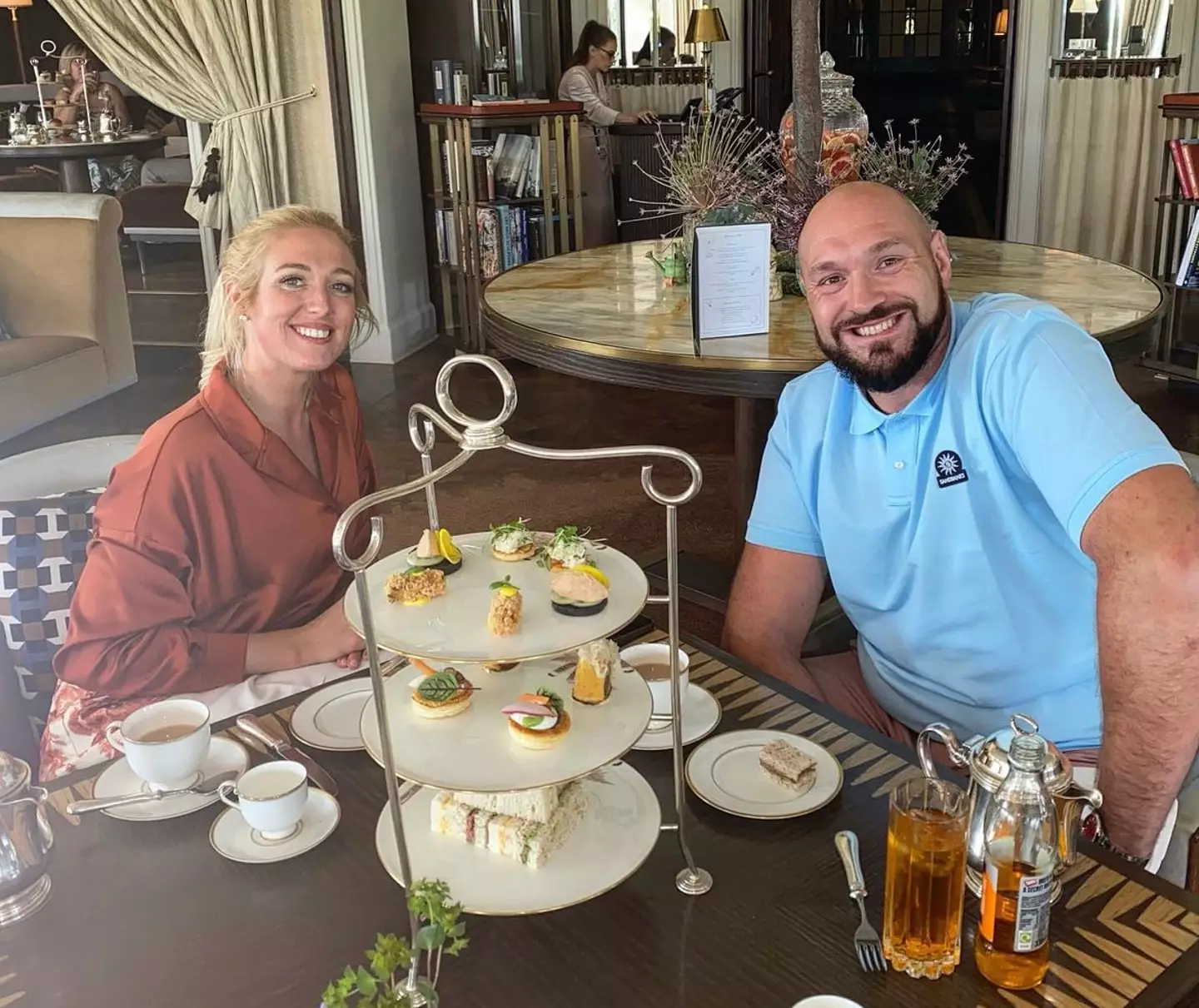 Paris and Tyson Fury.