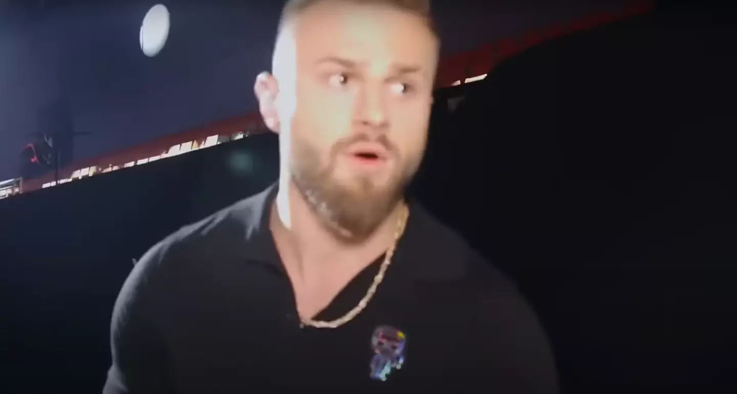 This isn't Roslik's first run-in with this kind of behaviour.