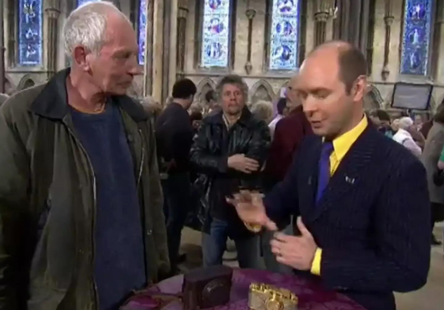 The expert told him it's a fake. (BBC)