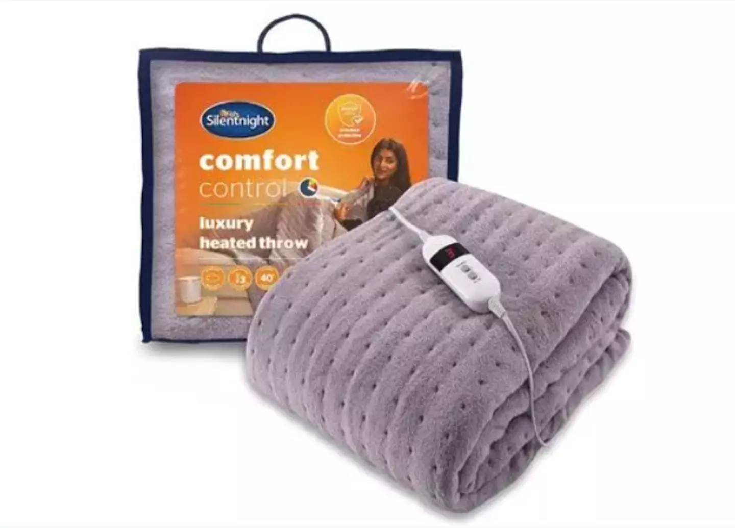 This heated blanket will only cost £3 a day to keep you warm.
