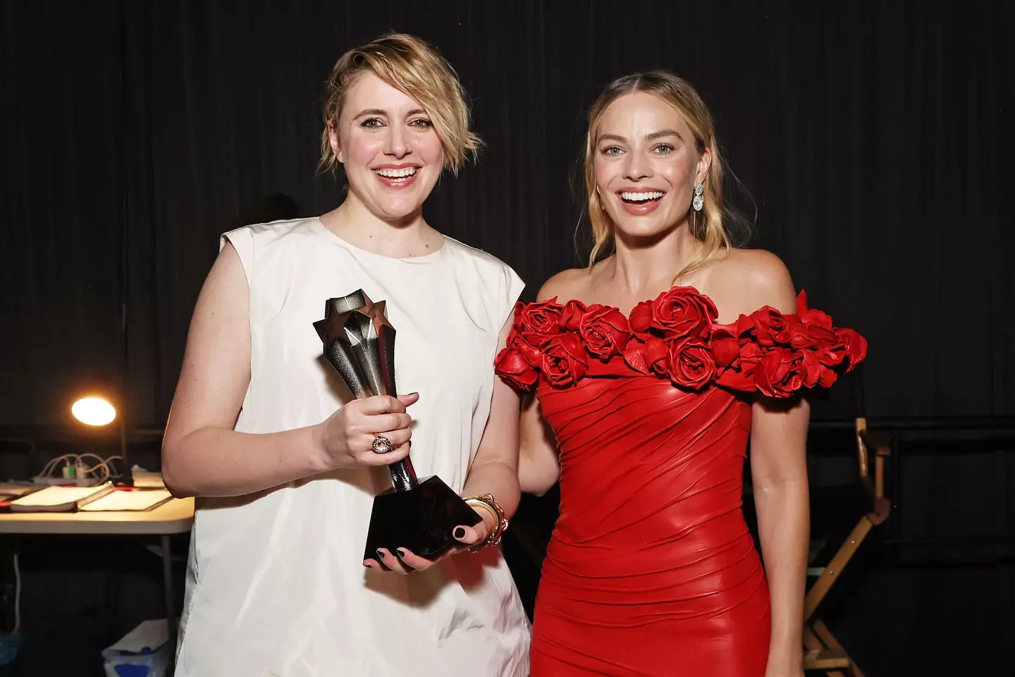 There's no Best Director nomination for Greta Gerwig and Margot Robbie isn't up for Best Actress.