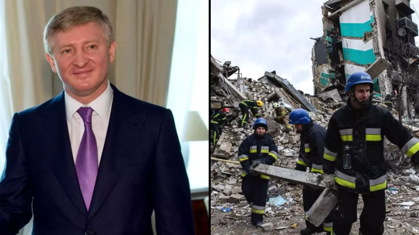 Ukraine's Richest Man Makes Pledge To Rebuild His Home Country