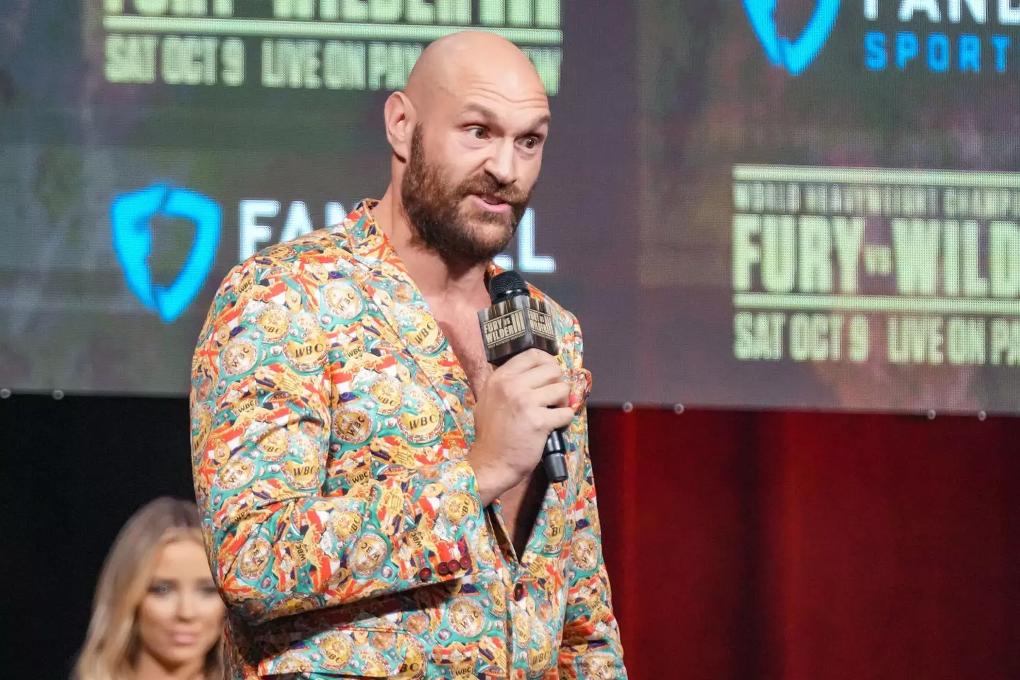 Fury is undefeated in the ring.
