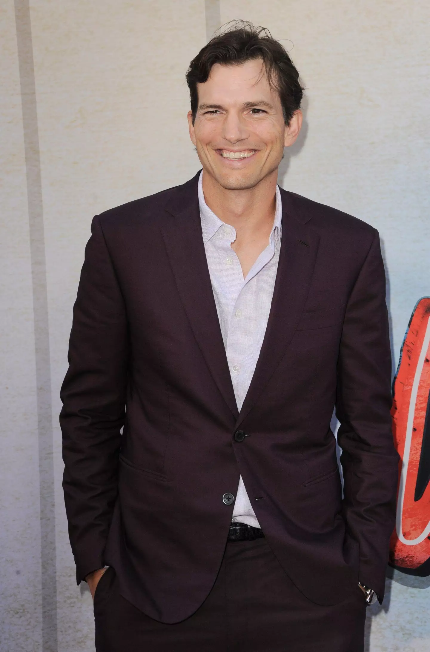 Ashton Kutcher said he's lucky to be alive.