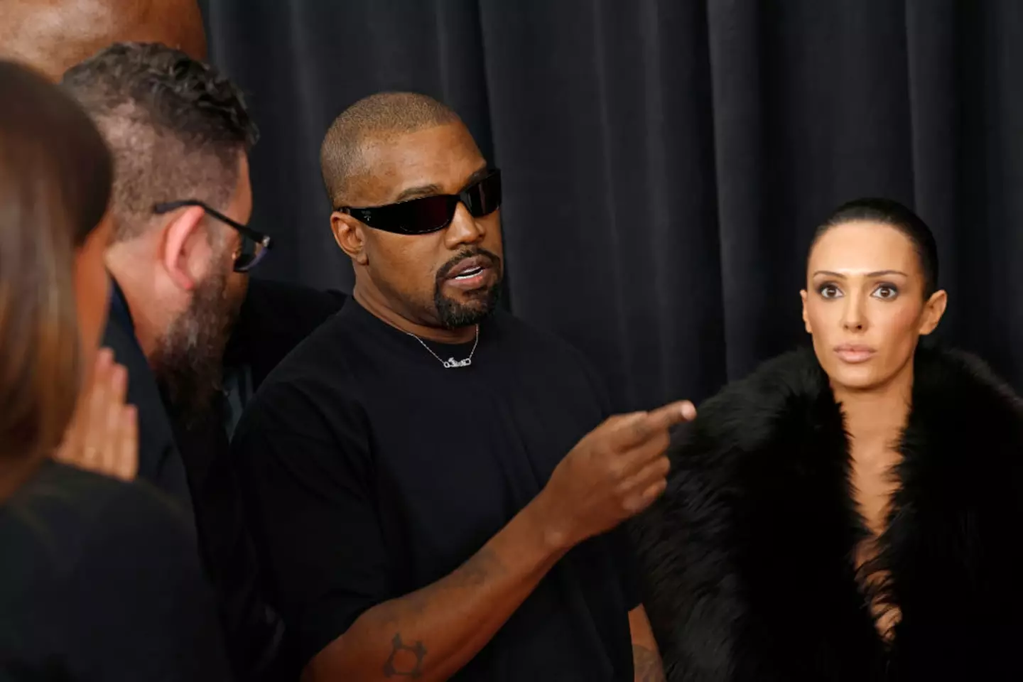 Ye's name was erased from the song (Frazer Harrison/Getty Images)