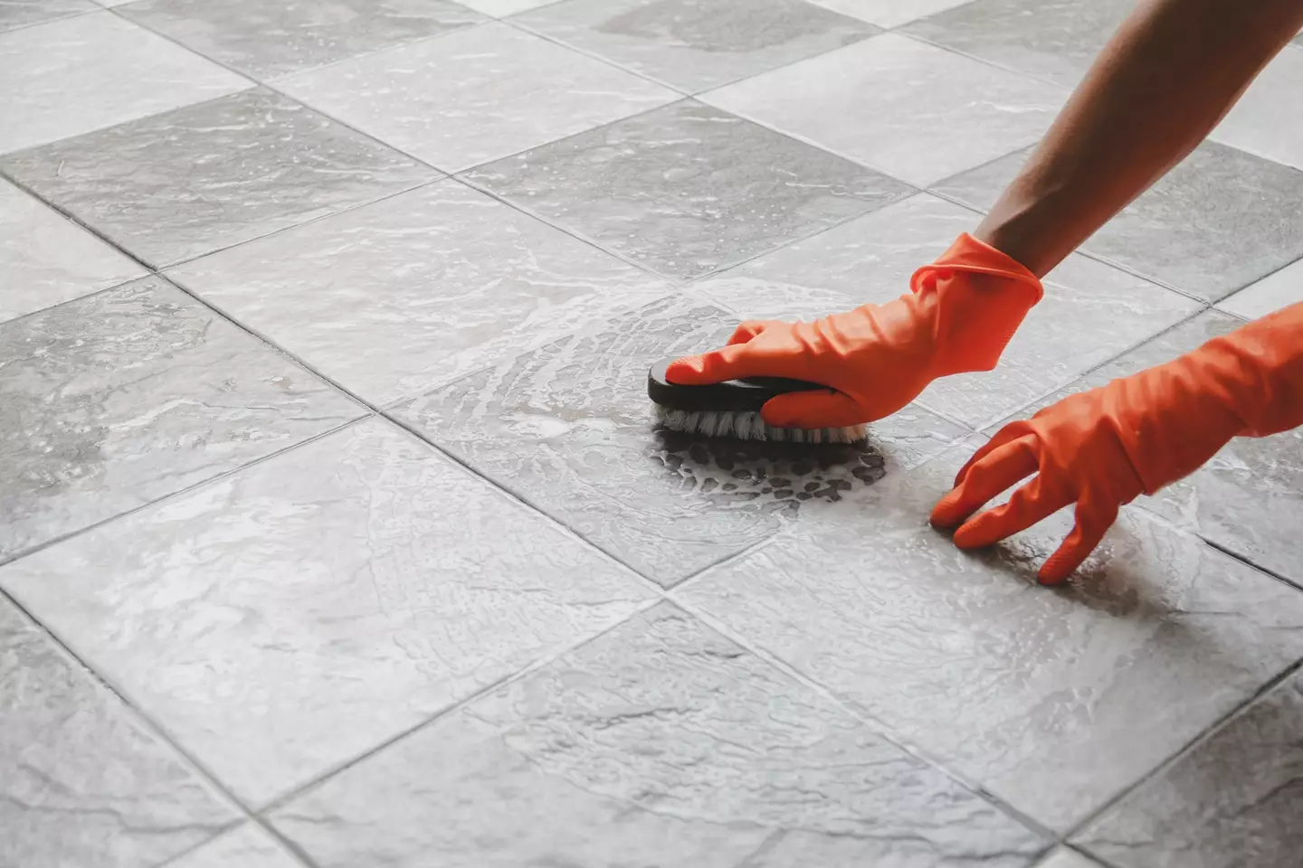 DEHP is present in common plastic products, including floor tiles (Getty Stock Image)