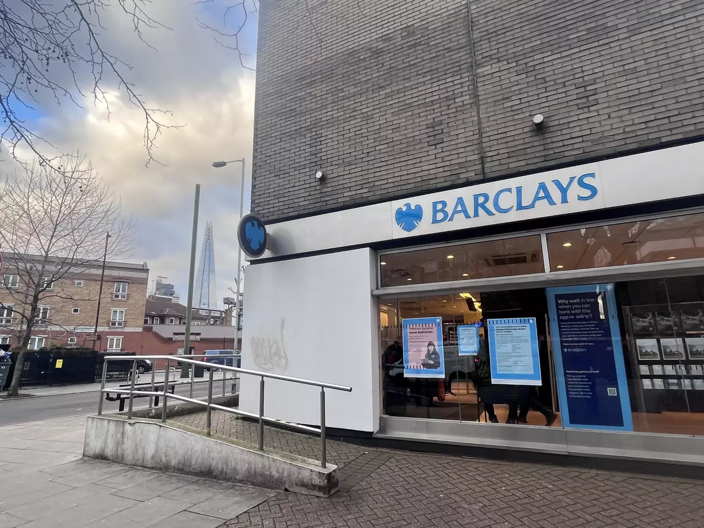 The couple said they will struggle to commute to their new nearest banks.