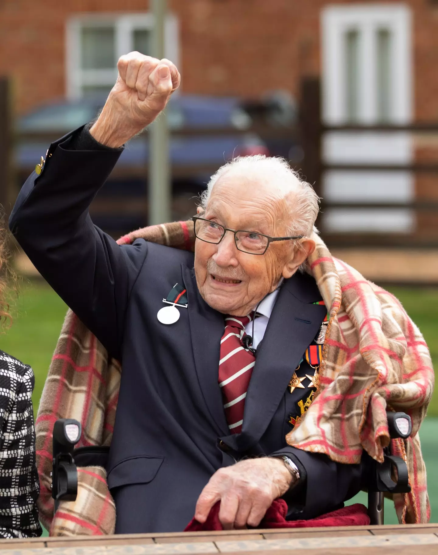 Captain Tom wrote three books and his daughter said he wanted her to have the money they made.