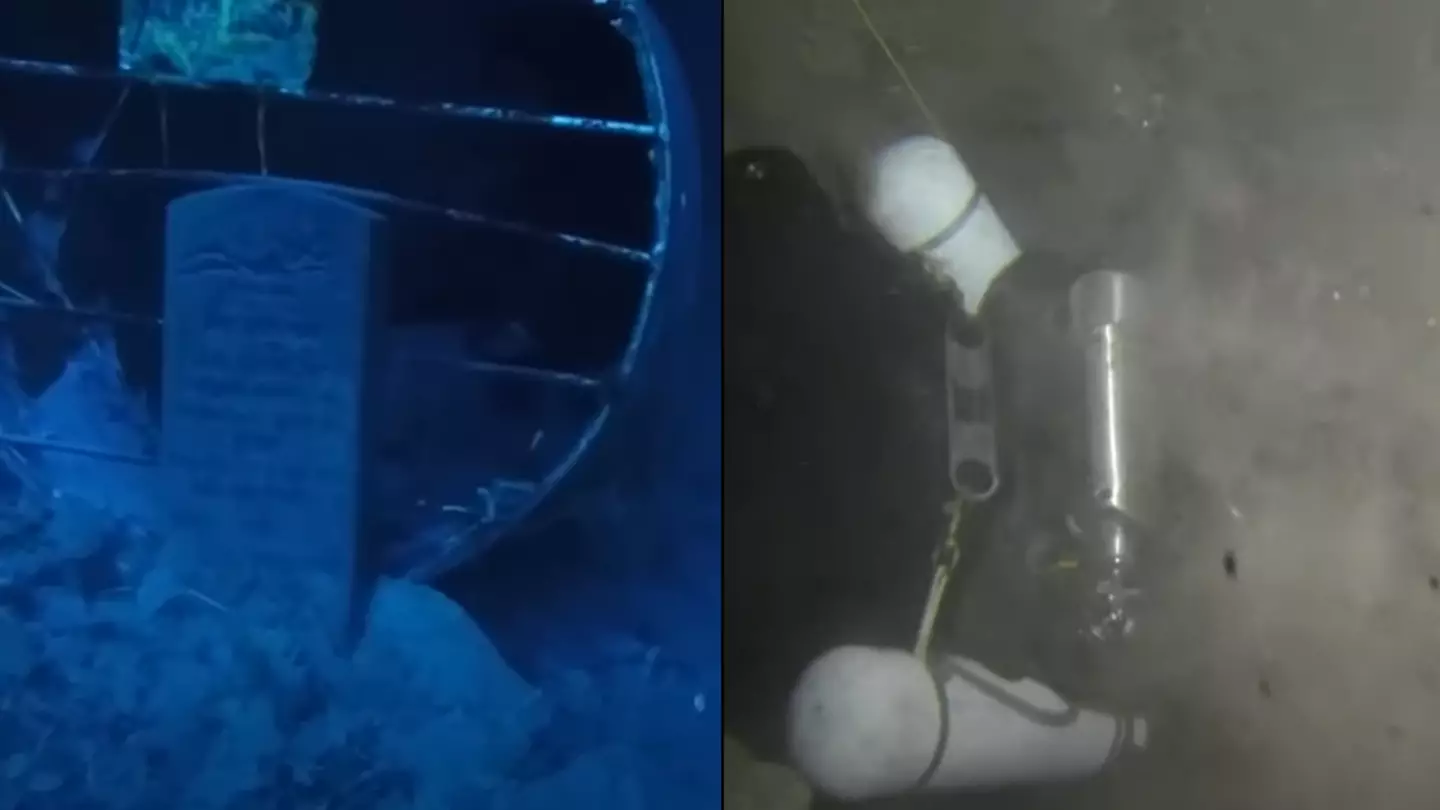 Tragic moment underwater blue hole was unsealed after 40 years ending in huge disaster