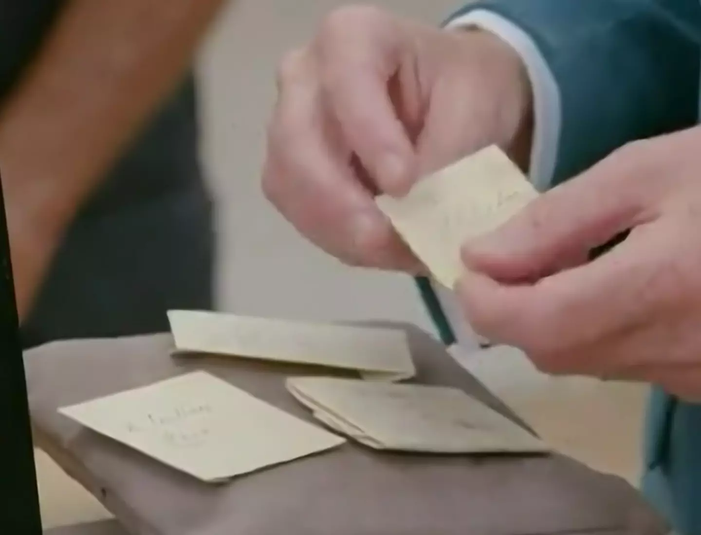 While it might be worth something, please ask permission from famous people before you cut off bits of their hair to sell.