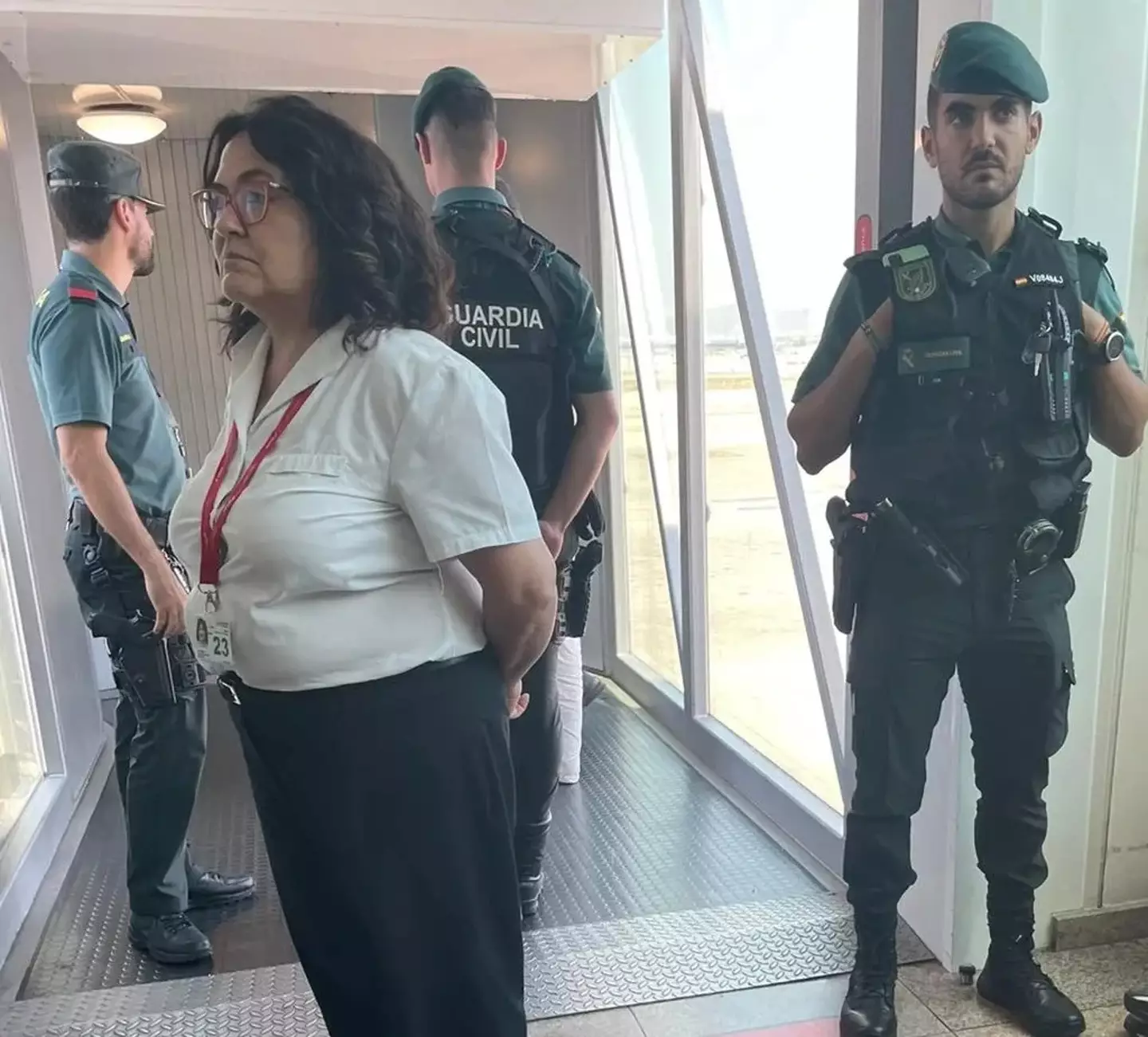 Andrew Benion said the incident was 'terrifying'.