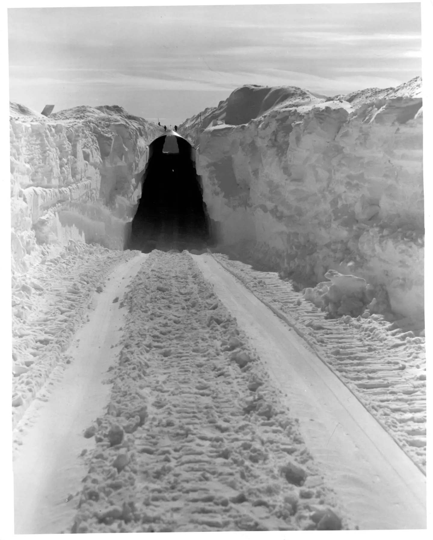 The shifting ice has reclaimed the base, but nuclear waste from the reactor that powered it is still buried there (Pictorial Parade/Archive Photos/Getty Images)