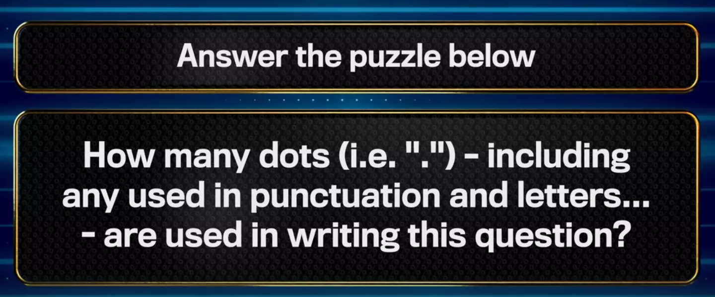 Does this seem difficult to you? (ITV)